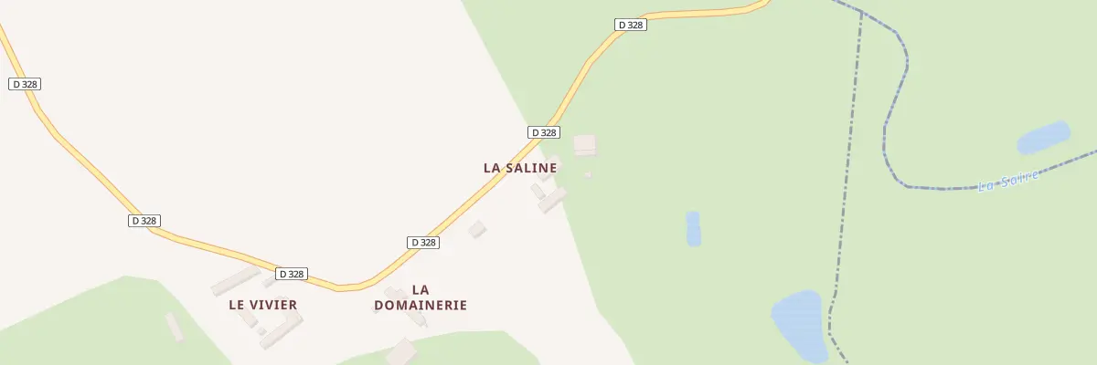 Plan du 4 La Saline à La Pernelle
