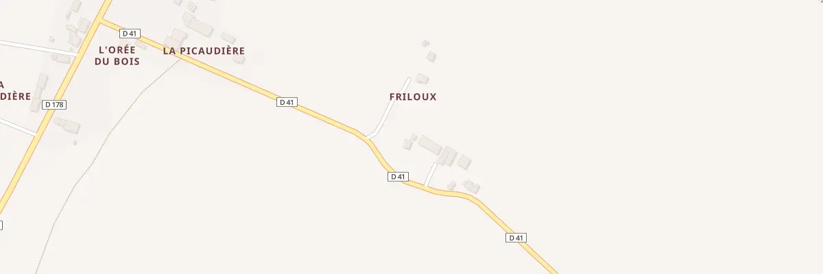 Plan du 5012 Friloux à Forges-la-Forêt