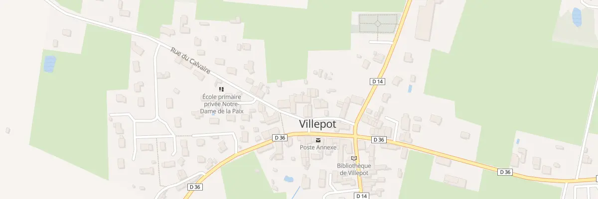 Plan du 8 Pl de l’Eglise à Villepot