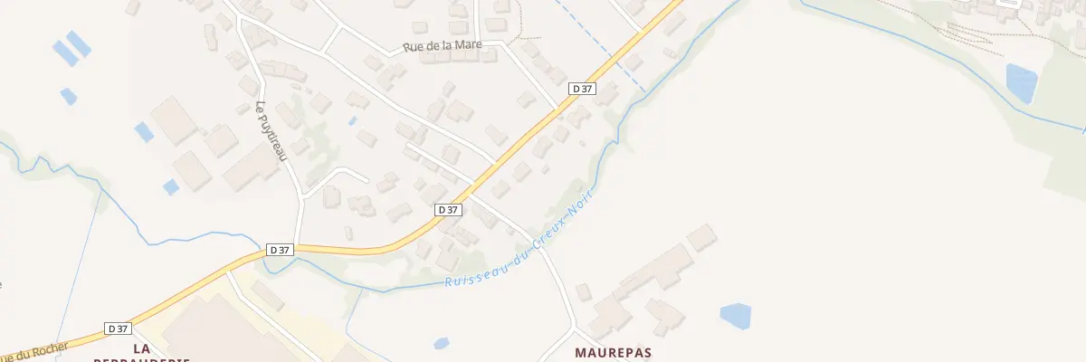 Plan du 29 Rue du rocher à Chauché