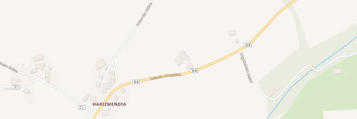 Plan du 5023 Horca à Ossès