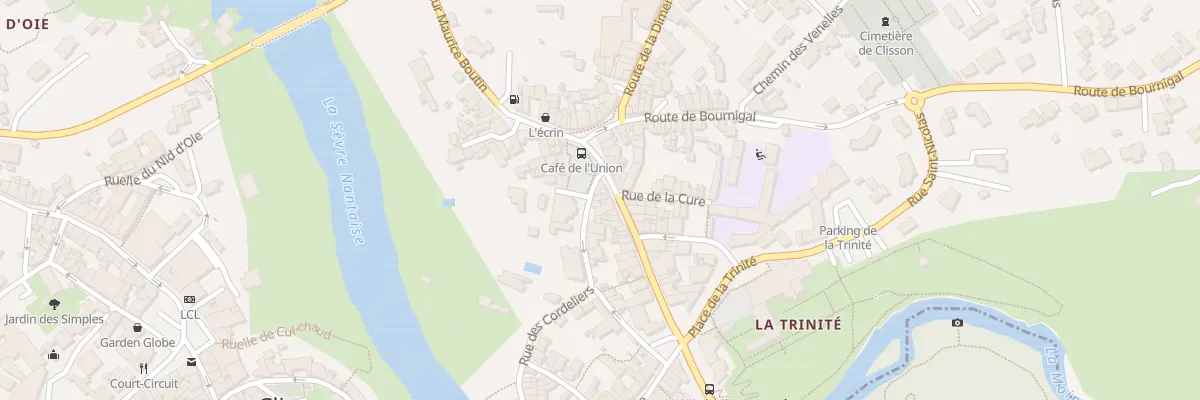Plan du 36B Rue des Cordeliers à Clisson