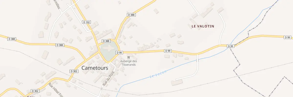 Plan du 5 Rue des Juifs à Cametours