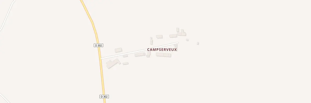 Plan du 2 Campserveux au Lorey