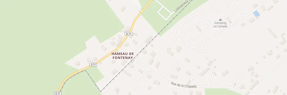 Plan du 70 Rue de la Chapelle à Saint-Marcouf