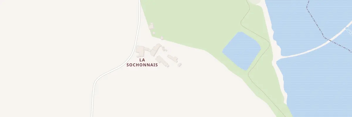 Plan de La Sochonnais à Champeaux