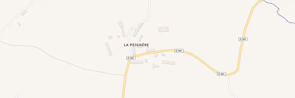 Plan du 4 La Peignère au Lorey
