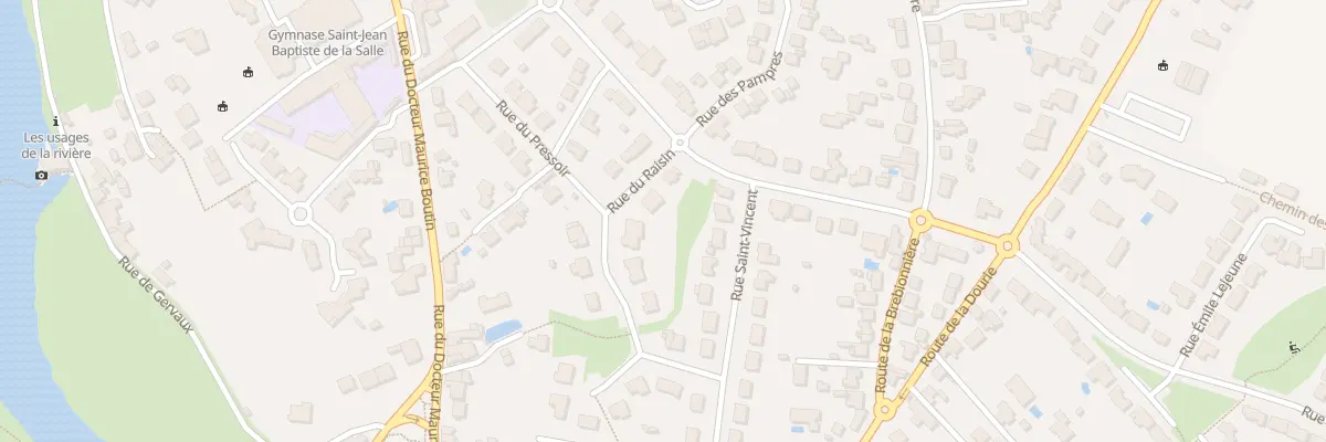 Plan du 1 Rue du Raisin à Clisson