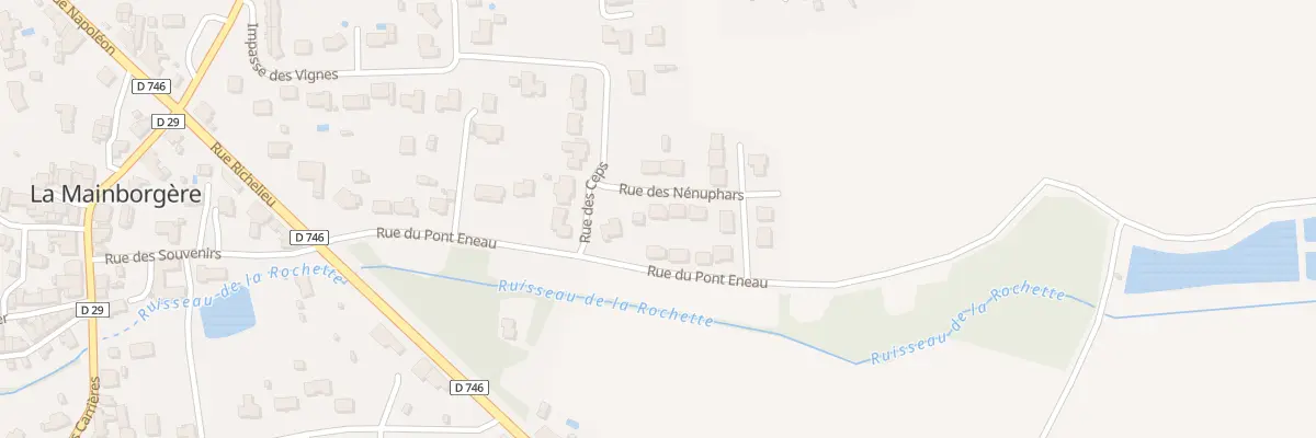 Plan du 4 Rue des nénuphars à Château-Guibert