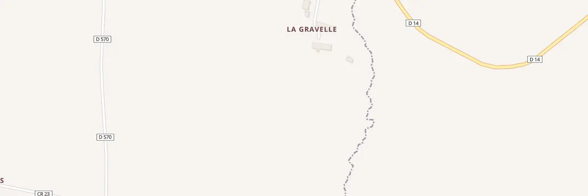 Plan du 5067A La Gravelle à Montjoie-Saint-Martin