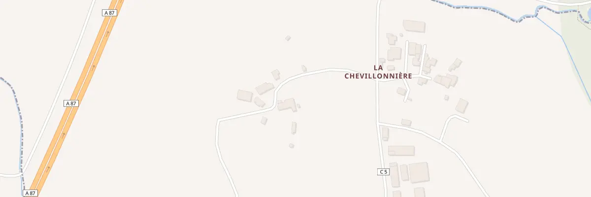 Plan du 21 La Haute Chevillonnière à La Chaize-le-Vicomte