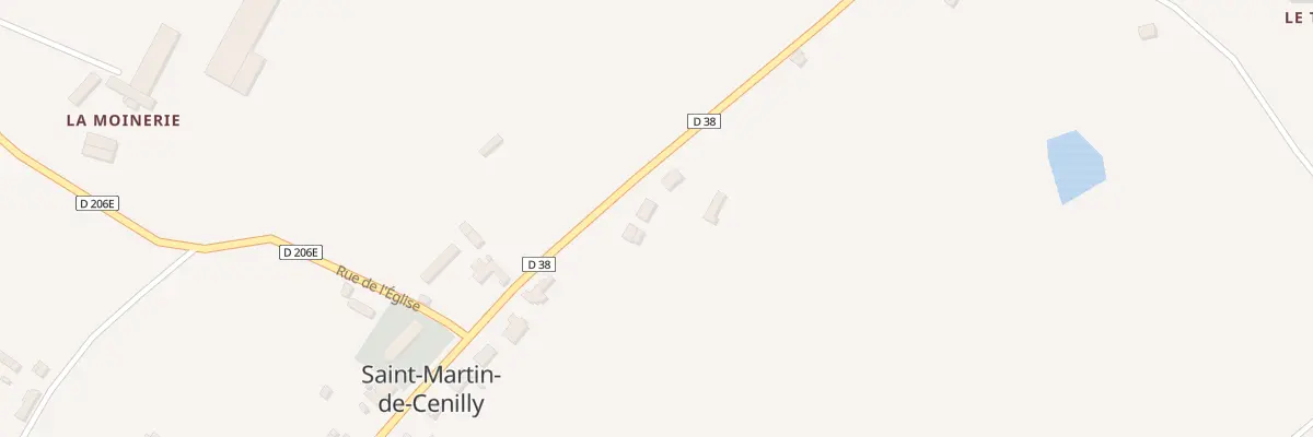 Plan du 30 Rue de la Liberte à Saint-Martin-de-Cenilly
