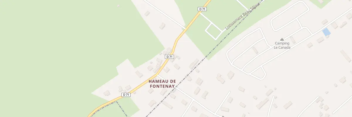 Plan du 16 Hameau de Fontenay à Fontenay-sur-Mer