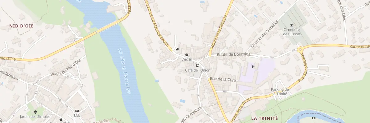 Plan du 11 Rue Docteur Boutin à Clisson