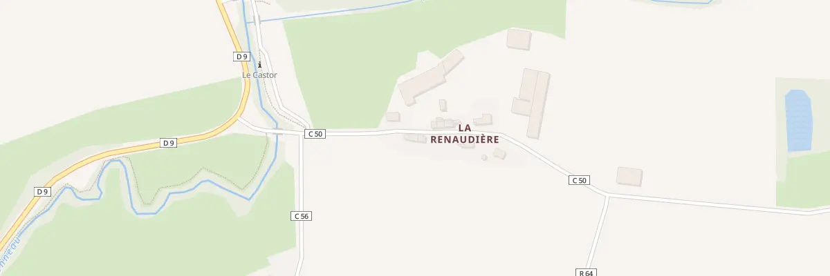 Plan du 4 La Renaudière à Teillé