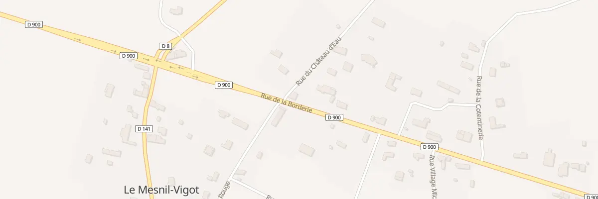 Plan du 7 Rue de la Borderie - M.Vigot à Remilly Les Marais