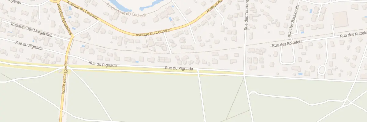 Plan du 75 Rue du Pignada à Mimizan