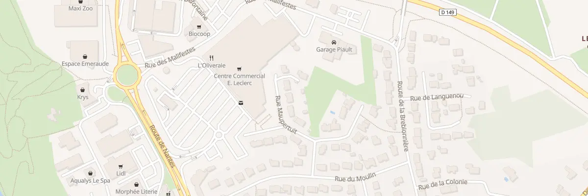 Plan du 6 Rue Maupertuit à Clisson