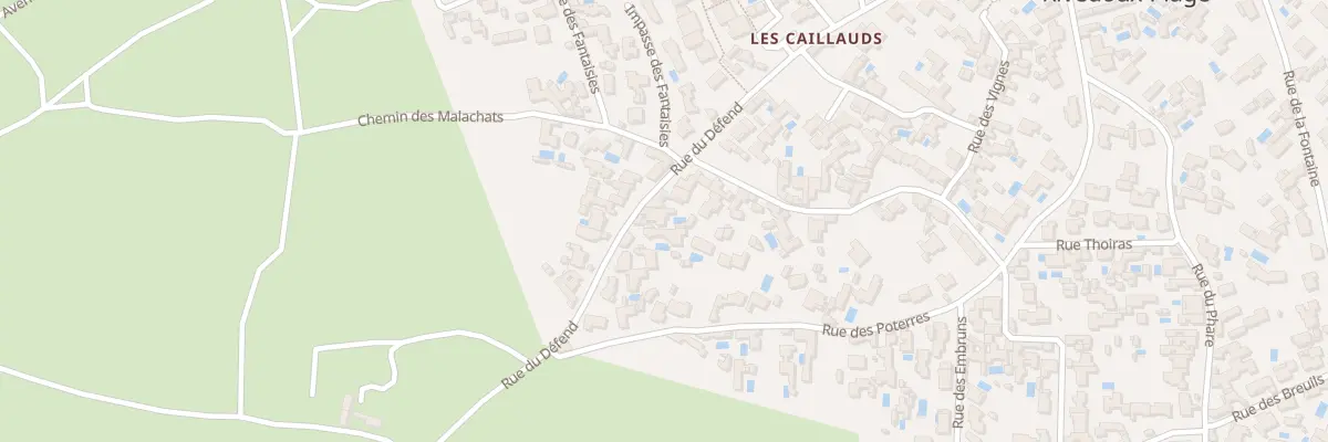 Plan du 413 Rue du Défend à Rivedoux-Plage
