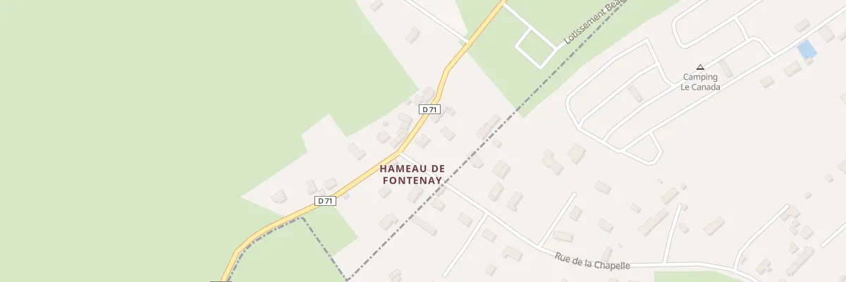 Plan du 12 Hameau de Fontenay à Fontenay-sur-Mer