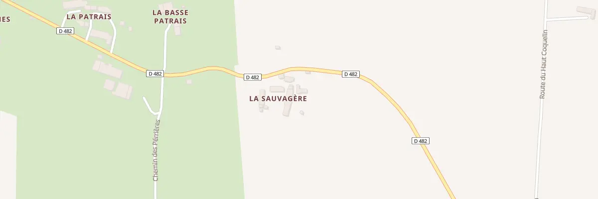 Plan du 4 La Sauvagere à Saint-Aubin-de-Terregatte