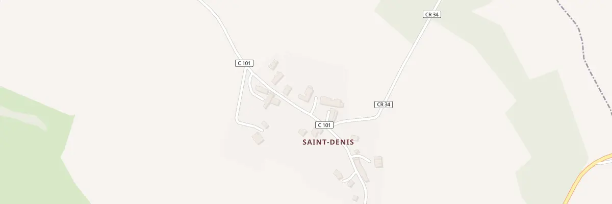 Plan du 5019 Saint-Denis à Montjoie-Saint-Martin