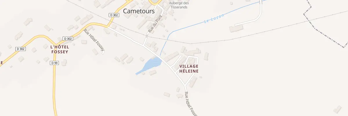 Plan du 7 Rue du Village Heleine à Cametours