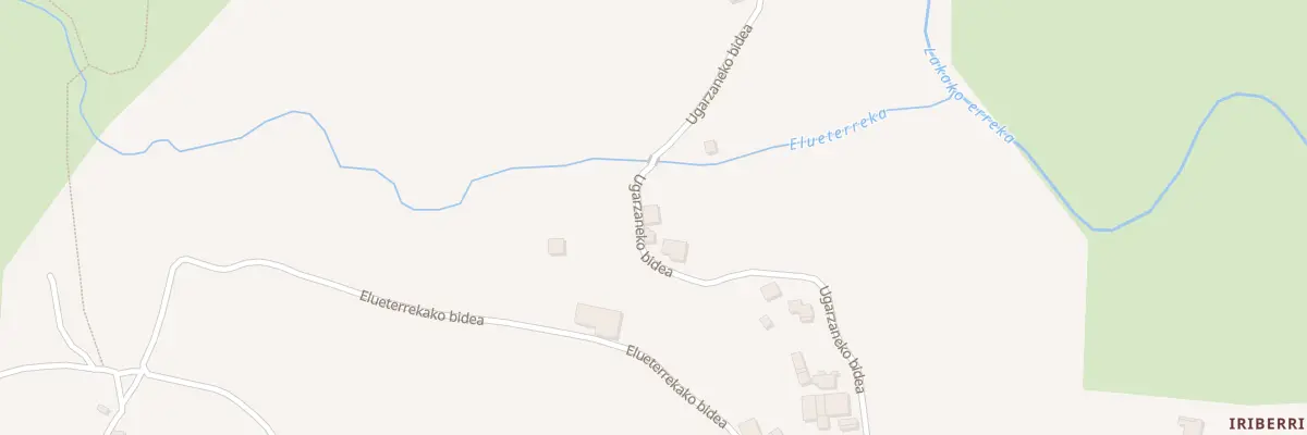 Plan du 5005 Iriberry à Ossès