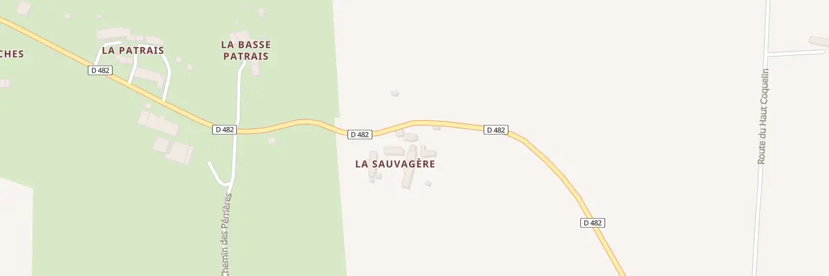 Plan du 5 La Sauvagere à Saint-Aubin-de-Terregatte