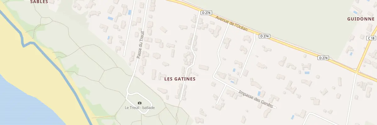 Plan du 28 Av de l’Océan à Dolus-d’Oléron