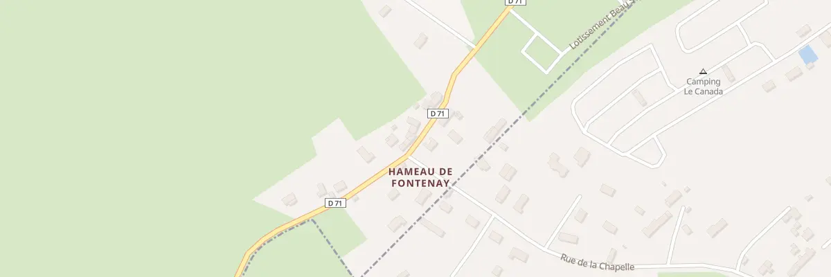 Plan du 15 Hameau de Fontenay à Fontenay-sur-Mer