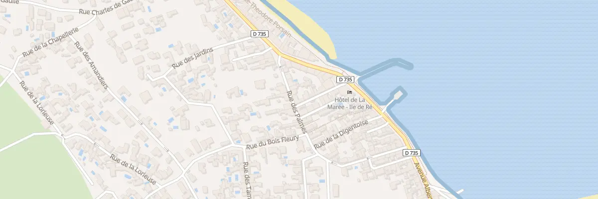 Plan du 90 Rue du Port à Rivedoux-Plage