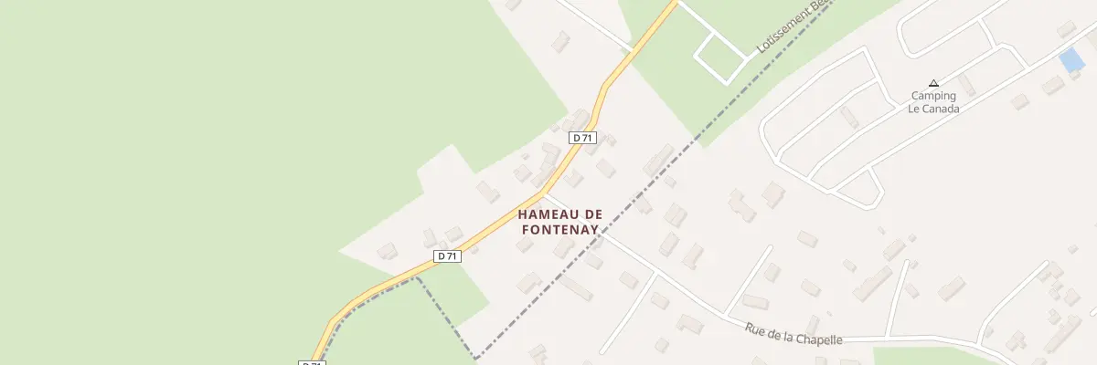 Plan du 13 Hameau de Fontenay à Fontenay-sur-Mer