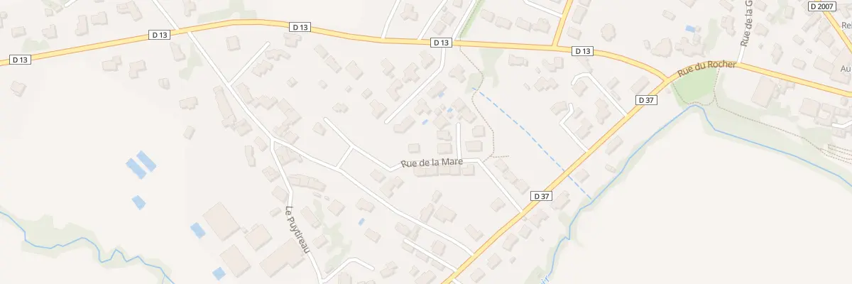 Plan du 22 Rue de la Mare à Chauché