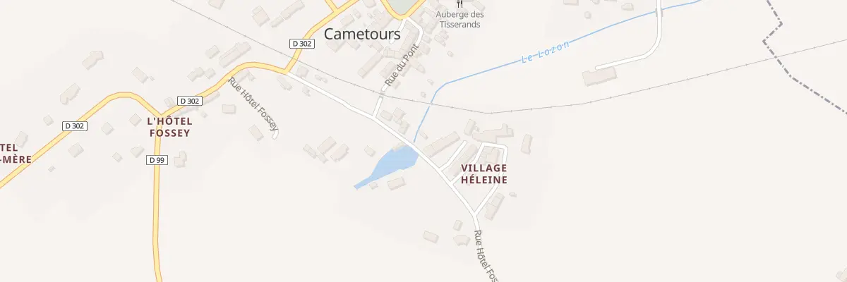 Plan du 5 Rue du Village Heleine à Cametours