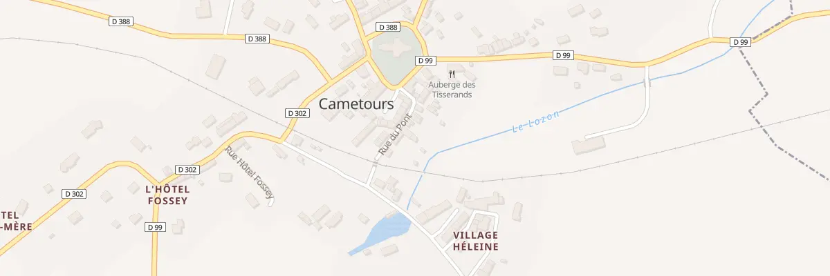Plan du 5 Rue du Pont à Cametours