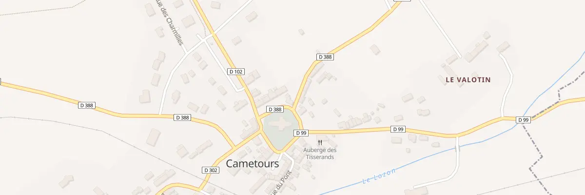 Plan du 7 Rue Pierre Lemasson à Cametours