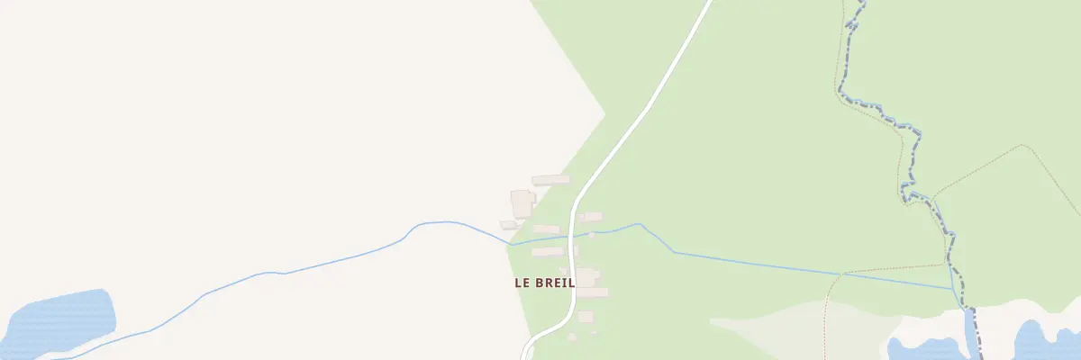 Plan du 3 Le Breil à Champeaux