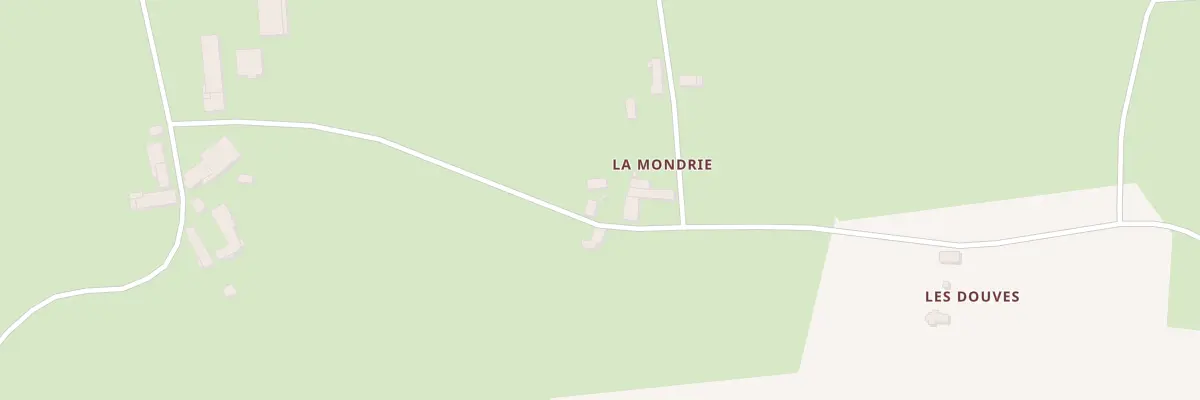 Plan du 1 La Mondrie au Ferré