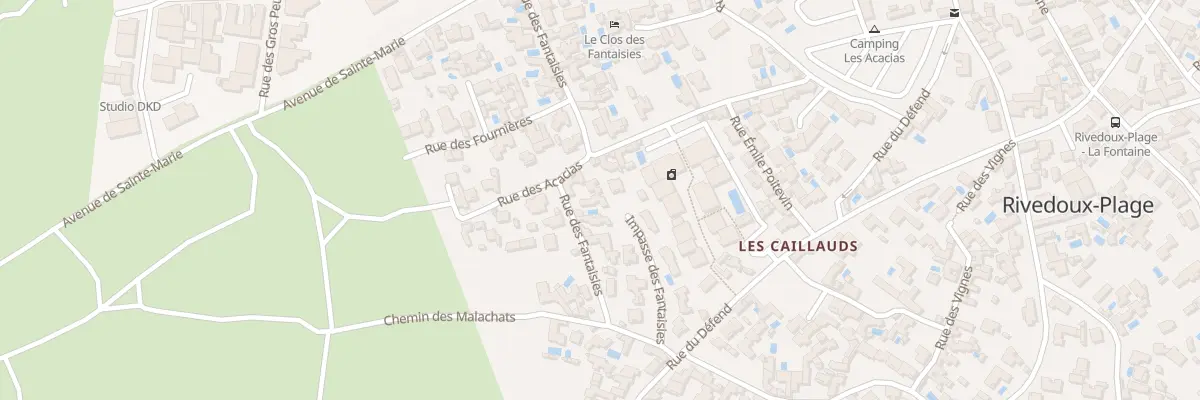 Plan du 108 Rue des Fantaisies à Rivedoux-Plage