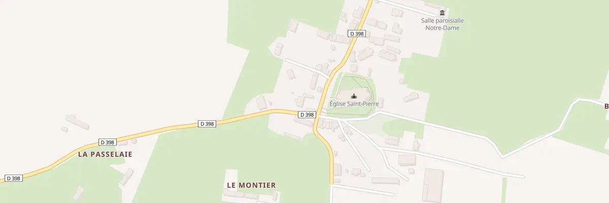 Plan du 32 Rue de l’Eglise à Hambye