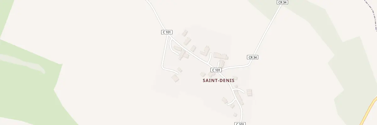 Plan du 5027 Saint-Denis à Montjoie-Saint-Martin