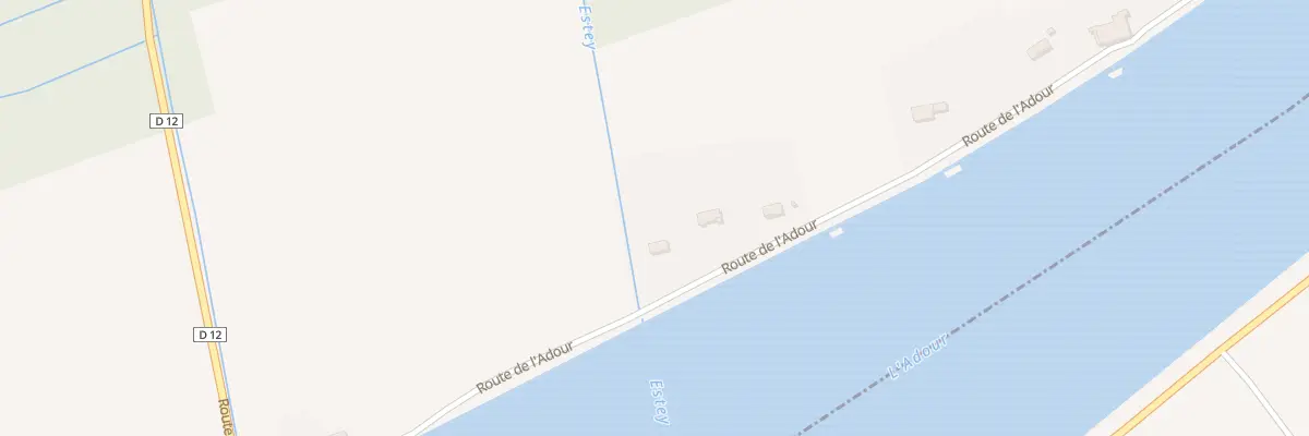 Plan du 391 Rte de l’Adour à Saint-Laurent-de-Gosse