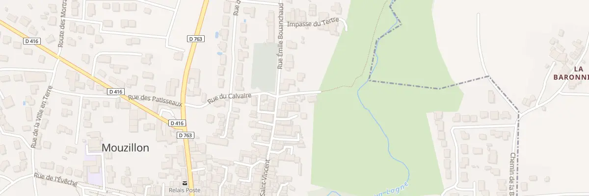 Plan du 188 Rue Saint Vincent à Mouzillon