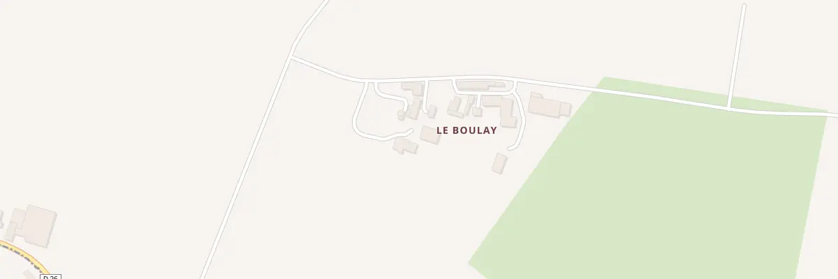 Plan du 5237 Le Boulay à Mecé
