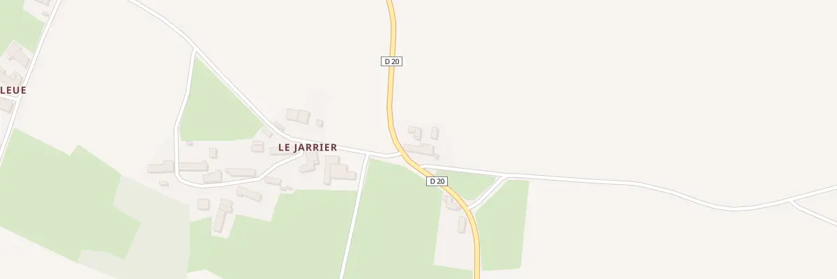 Plan du 5579 Le Jarrier à Soudan
