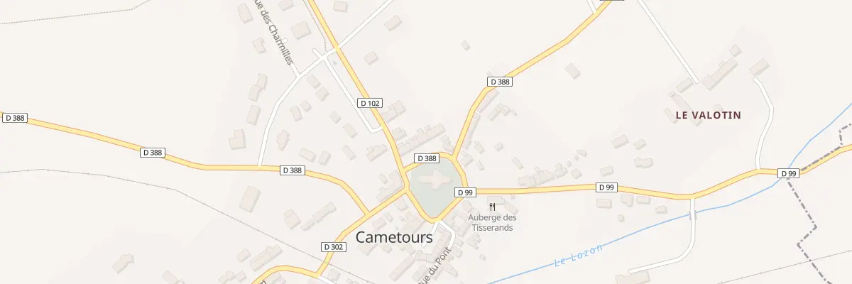 Plan du 3 Rue Pierre Lemasson à Cametours