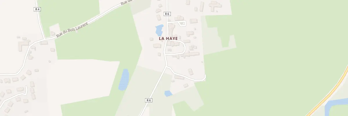 Plan du 10 La Haye à Riaillé
