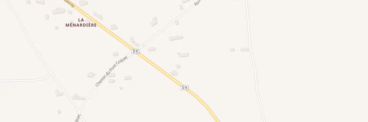 Plan du 5064 La Menardiere à Montaigu-les-Bois