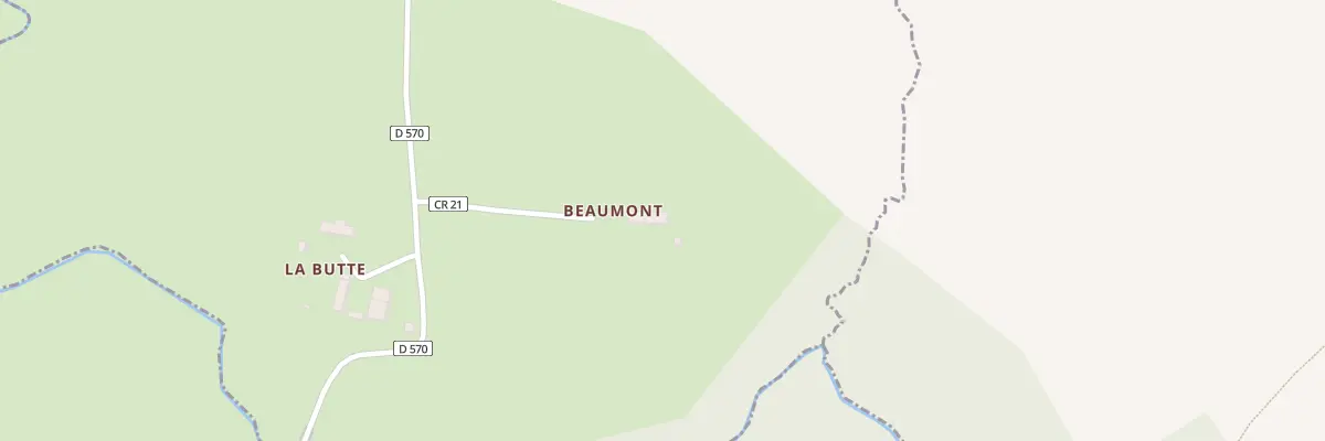 Plan du 5072 Beaumont à Montjoie-Saint-Martin